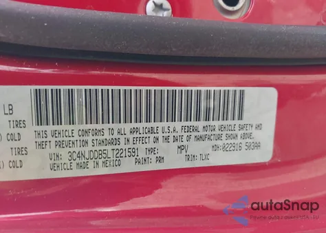 2020 Jeep Compass Trailhawk 4X4 from USA, damaged, VIN 3C4NJDDB5LT221591